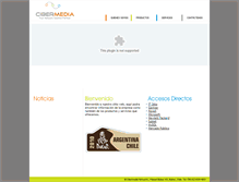 Tablet Screenshot of cibermedia.cl